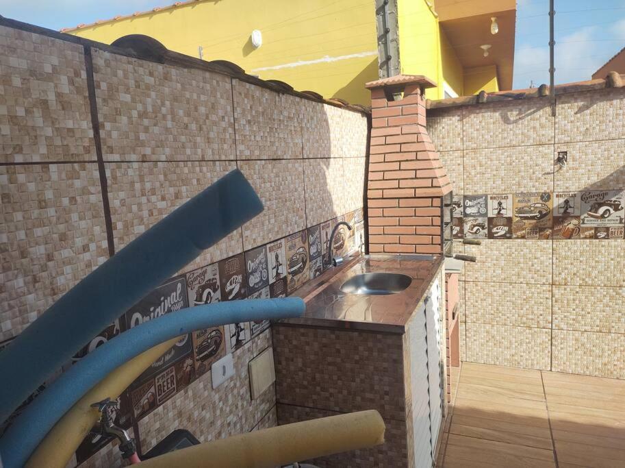 Casa Cond Fechado Com Piscina Diaria Gratis Villa Itanhaém Buitenkant foto
