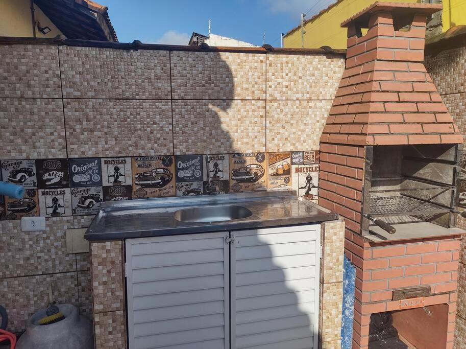 Casa Cond Fechado Com Piscina Diaria Gratis Villa Itanhaém Buitenkant foto