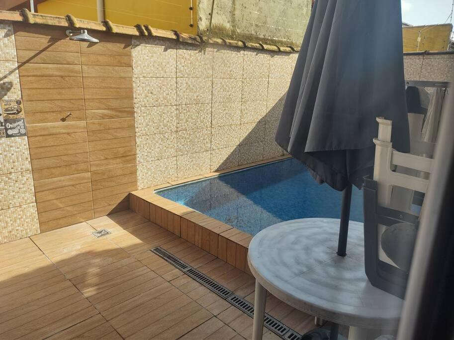 Casa Cond Fechado Com Piscina Diaria Gratis Villa Itanhaém Buitenkant foto